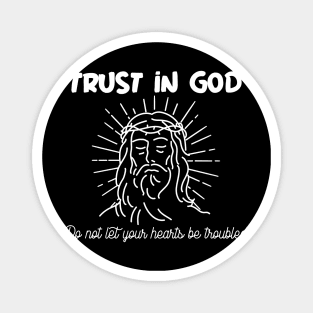 God Is Love Trust In God Magnet